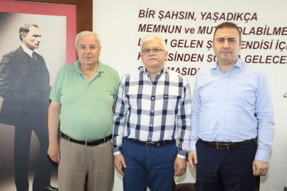 RASİM ÖZGEN’DEN BAŞKAN DEVECİLER’E ZİYARET
