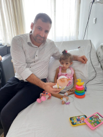 YÜKSEL KAPLAN’DAN KUMSEL BEBEĞE ZİYARET