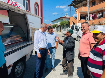 Kaymakam Özderin Kocaseyit Pazarını Ziyaret Etti