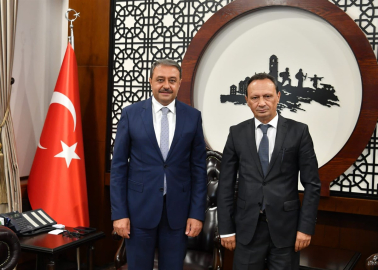 Savaştepe Kaymakamından Veda Ziyareti