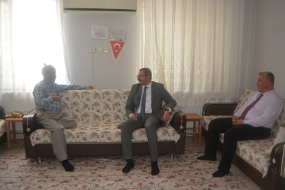 Kaymakam Özderin'den Şehit ve Gazi Ailelerine Ziyaret