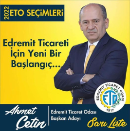 ETO’DA YENİ BAŞKAN: AHMET ÇETİN