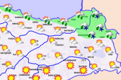 Meteoroloji'den karla karışık yağmur uyarısı