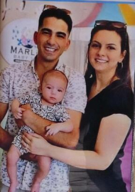 Depremde ölen uzman çavuşun eşi ve bebeği, Çanakkale'de toprağa verildi