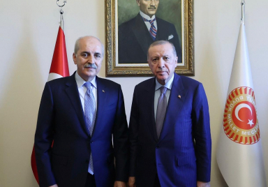 Cumhurbaşkanı Erdoğan, TBMM Başkanı Kurtulmuş‘u ziyaret etti