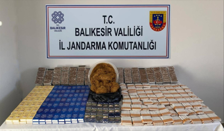 BALIKESİR JANDARMASINDAN KAÇAKÇILIK OPERASYONU: 13 ŞÜPHELİYE ADLİ İŞLEM