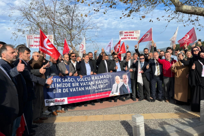 Yeniden Refah'tan İznik’te Papa ziyaretine protesto