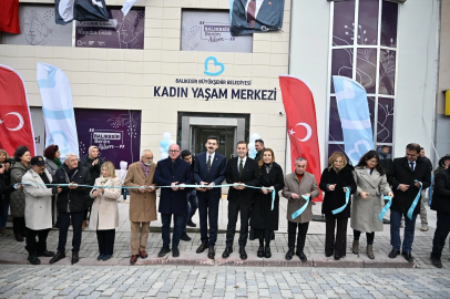 Balıkesir'de Manyas Kadın Yaşam Merkezi hizmete açıldı