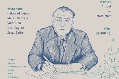 Bursa'da Tanpınar Roman Ödülü'ne başvurular başladı