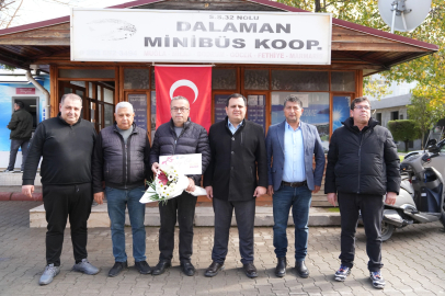 Başkan Durmuş’tan duyarlı şoföre hediye çeki