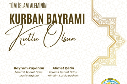 Edremit Ticaret Odası Kurban Bayramı Kutlama İlanı