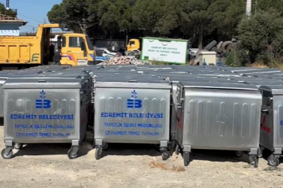 Edremit Belediyesi temizlik altyapısını güçlendiriyor