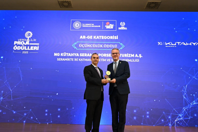 NG Kütahya Seramik’e Sanayi Ve Teknoloji Bakanlığı’ndan Verimlilik Ödülü
