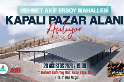 Nevşehir'de Kapalı Semt Pazarı Hizmete Açılıyor