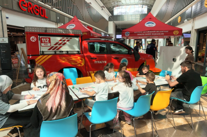 Kayseri'de Minik İtfaiyeciler Hem Öğrendi Hem Eğlendi